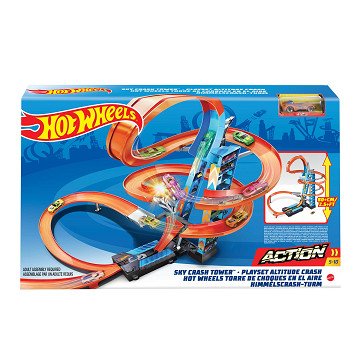 Hot Wheels Action - Wolkenkrabber Crash Speelset