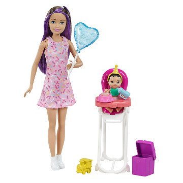 Barbie Skipper Babysitter-Spielset – braune Haare