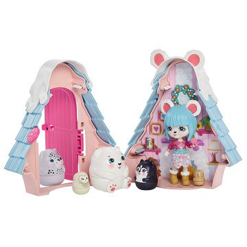 Enchantimals Secret Besties Pawbry Polar Bear Chalet