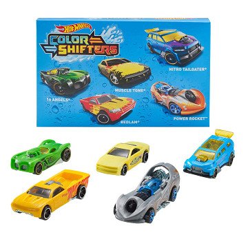 Hot Wheels Color Shifter, 5 Stk.