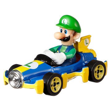 Hot Wheels Mario Kart Replica Die-cast Car - Luigi