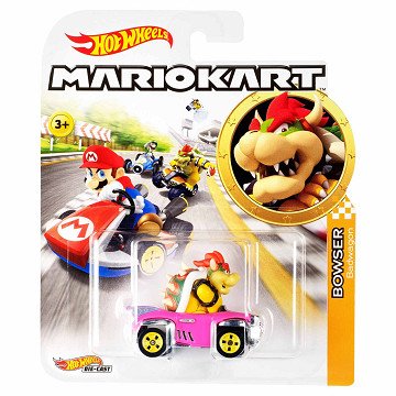 Hot Wheels Mario Kart Replika-Druckgussauto - Bowser