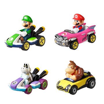 Hot Wheels Mario Kart Die-cast Auto - Set 1