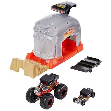 Hot Wheels  Monster Trucks - Bone Shaker Launcher