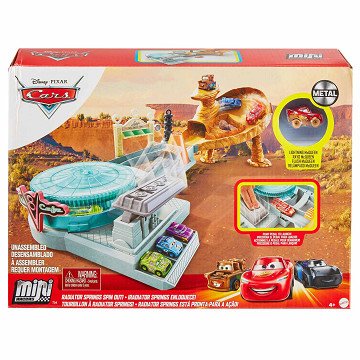 Cars Mini Radiator Springs Spin Out Playset