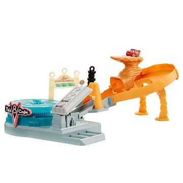 Cars Mini Radiator Springs Spin out Playset