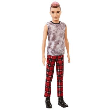 Barbie Ken Fashionista Doll - Plaid Pants & Shirt