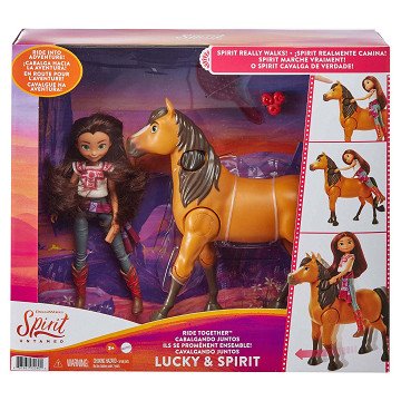 Spirit Untamed - Lucky & Spirit ride together