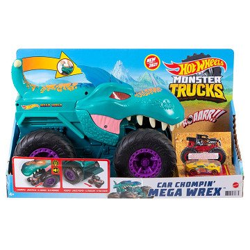 Hot Wheels Monster Truck - Car Chompin' Mega-Wrex