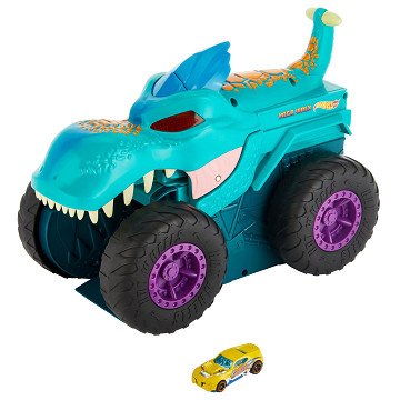 Hot Wheels Monster Truck – Car Chompin' Mega-Wrex