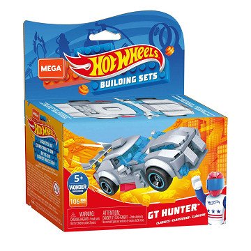 Hot Wheels Mega Building Sets - Solid Muscle, 106dlg.