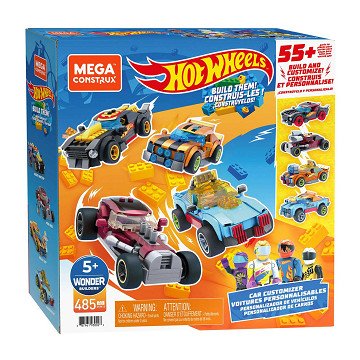 Hot Wheels Mega Building Sets - Ultimate Customizer, 485dlg.