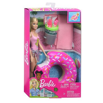 Barbie Doll Pool Party Playset