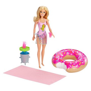 Barbie Doll Pool Party Playset