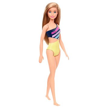 Barbie-Puppe Strandpuppe – Blondes Haar mit Badeanzug