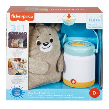 Fisher Price Nachtlicht mit Musik, Babybär und Glühwürmchen