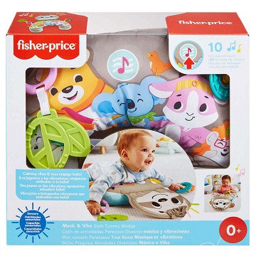 Fisher Price Music & Vibe Sloth Tummy Wedge