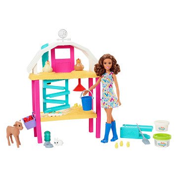 Barbie Farm Care with Doll Playset