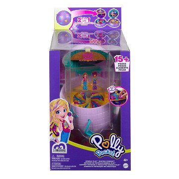 Polly Pocket Doppel-Kompaktdosen Disco-Party