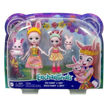 Enchantimals Bree Bunny with Little Sister