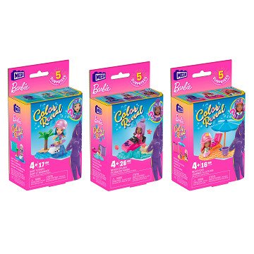 Mega Construx Barbie Building Set - Color Reveal