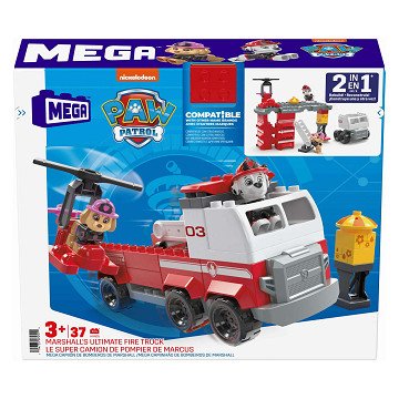Mega Bloks PAW Patrol Junior Builders – Marshall-Feuerwehrauto