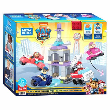 Mega Bloks PAW Patrol Ride & Rescue Vehicle Pack