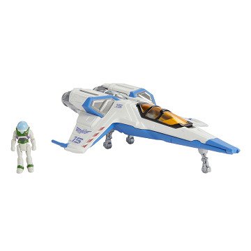 Disney Lightyear Flight Buzz + Xl-15 Spaceship Airplane
