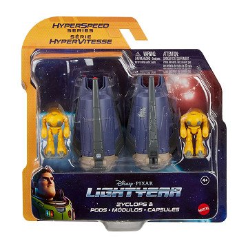 Disney Lightyear Flight Cyclops Enemy Fighter Airplane