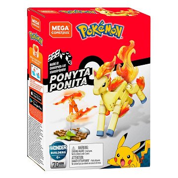 Mega Construx Pokémon Building Set - Power Pack Ponyta