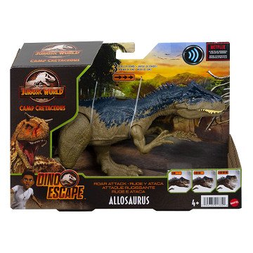 Jurassic World Roar Attack Allosaurus Playing Figure
