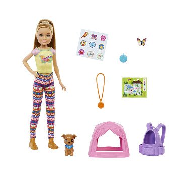 Barbie Camping - Sister & Pet - Stacie