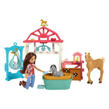 Spirit - Lucky's Foal Nursery Playset