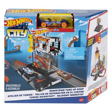 Hot Wheels City 2022 Downtown - Downtown Tune Up Shop