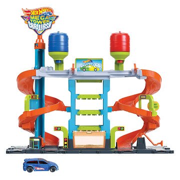 Hot Wheels City Mega Tower Car Wash