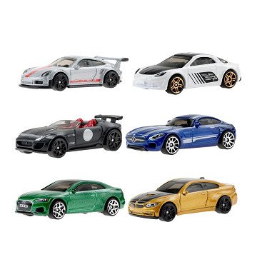 Hot Wheels European Car Culture Themed Multipack, 6st.