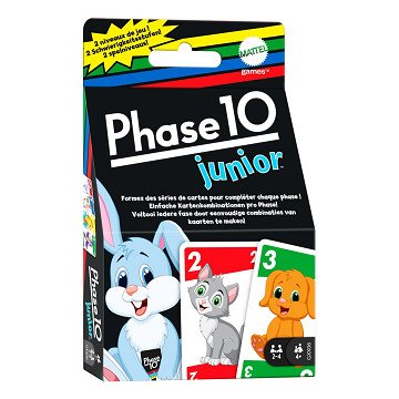 Phase 10 Junior Card Game