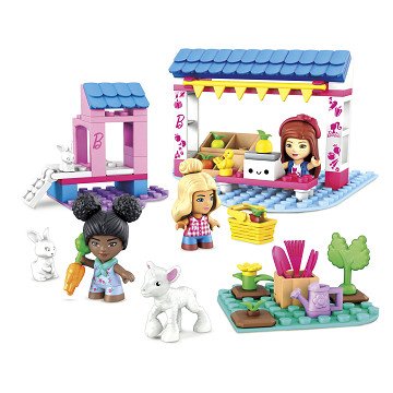 Mega Construx Barbie Bouwset - Boerenmarkt