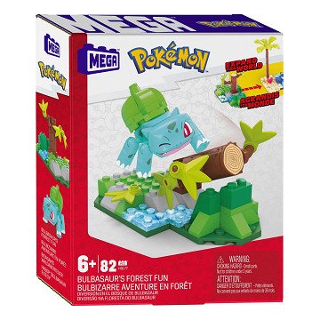 Mega Construx Pokemon – Bulbasaurs Waldspaß-Bauset