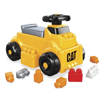 Mega Bloks CAT Build n Play Rutscherauto mit Blöcken