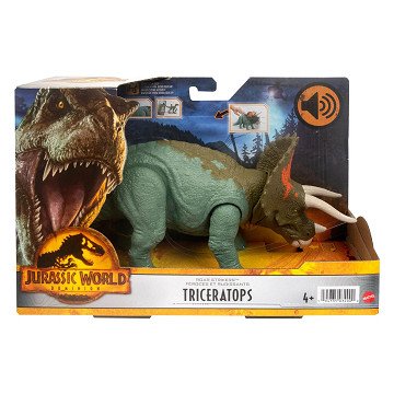 Jurassic World Roar Strikers Triceratops Dino