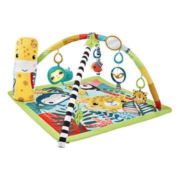 Fisher Price Rainforest Baby Playmat, 3in1