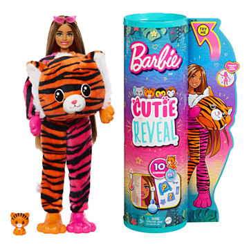 Barbie Cutie Reveal Jungle - Tijger