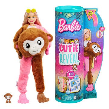 Barbie Cutie Reveal Jungle – Affe