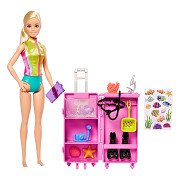 Barbie noodle bar cheap playset