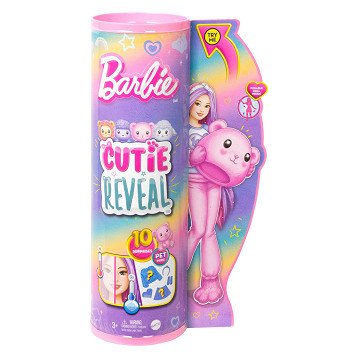 Cutie Reveal Barbie Doll Cozy Cute Tees Series - Teddy