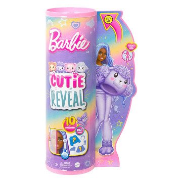 Cutie Reveal Barbie Puppe, Cute Tees-Serie – Pudel