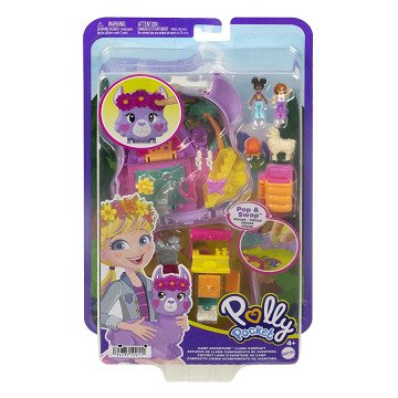 Polly Pocket Llama Camp Adventure Playset