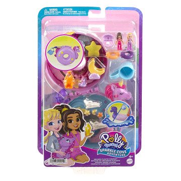 Polly Pocket Adventure in the Sparkling Cave Unicorn Playset
