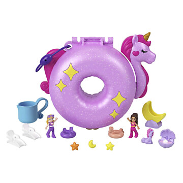 Polly Pocket Adventure in the Twinkle Cave Unicorn Playset